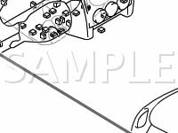 Kick Panel Diagram for 2008 Mazda MX-5 Miata Sport 2.0 L4 GAS