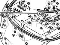 Engine Compartment Diagram for 2008 Mazda RX-8 Touring 1.3 R2 GAS