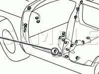 Front Body Components Diagram for 2008 Mazda Tribute Hybrid 2.3 L4 ELECTRIC/GAS