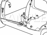 Front Body Components Diagram for 2008 Mazda Tribute Hybrid 2.3 L4 ELECTRIC/GAS