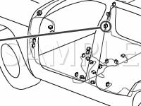 Front Body Components Diagram for 2008 Mazda Tribute I 2.3 L4 GAS