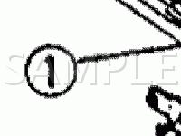 Fuel System (Control) Component Locations Diagram for 1992 Mazda 323  1.6 L4 GAS