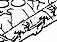 Engine Component Locations (Output) Diagram for 1991 Mazda 929 S 3.0 V6 GAS