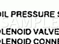Engine Compartment Components Diagram for 1993 Mazda B2600  2.6 L4 GAS