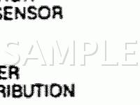 Instrument Panel & Engine Components Diagram for 1994 Mazda B4000  4.0 V6 GAS