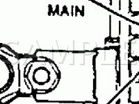 Engine Control System Components Diagram for 1993 Mazda RX-7  1.3 R2 GAS