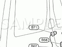 Body Harness Diagram for 2001 Nissan Pathfinder  3.5 V6 GAS