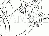 Evaporative Emission System Components Diagram for 2001 Nissan Sentra  1.8 L4 GAS