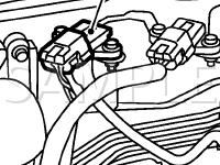 Engine Compartment Diagram for 2001 Nissan Sentra  1.8 L4 GAS