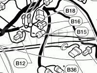 Body Harness Diagram for 2001 Nissan Sentra  1.8 L4 GAS