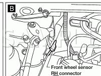 ABS Components Diagram for 2001 Nissan Sentra  2.0 L4 GAS