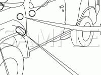 A/T Electrical Parts Locations Diagram for 2001 Nissan Xterra  3.3 V6 GAS