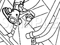 Underbody Components Diagram for 2001 Nissan Xterra  3.3 V6 GAS