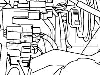 Engine Compartment Diagram for 2001 Nissan Xterra  3.3 V6 GAS