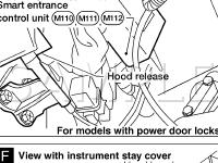 Electrical Units Location Diagram for 2001 Nissan Xterra  3.3 V6 GAS