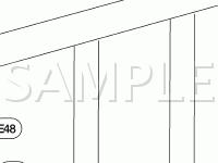 Passenger Compartment Diagram for 2001 Nissan Xterra  3.3 V6 GAS