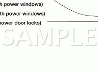 Front Door Harness Diagram for 2001 Nissan Xterra  3.3 V6 GAS
