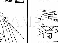 Engine Room Harness Components Diagram for 2002 Nissan Altima  2.5 L4 GAS