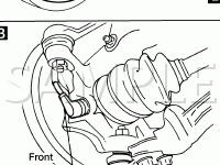 ABS Components Diagram for 2002 Nissan Quest  3.3 V6 GAS