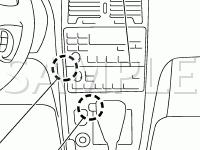 Passenger Compartment Diagram for 2003 Nissan Maxima  3.5 V6 GAS
