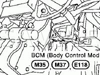 Rear Window Defogger Diagram for 2003 Nissan Murano  3.5 V6 GAS