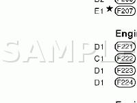 Body Harness Diagram for 2003 Nissan Murano  3.5 V6 GAS