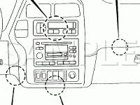 Passenger Compartment Diagram for 2003 Nissan Pathfinder  3.5 V6 GAS