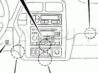 Passenger Compartment Diagram for 2003 Nissan Pathfinder  3.5 V6 GAS