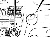 Passenger Compartment Diagram for 2003 Nissan Sentra SE-R 2.5 L4 GAS