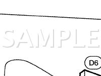 Front Door Harness Diagram for 2003 Nissan Sentra SE-R Spec V 2.5 L4 GAS