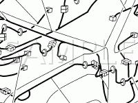 Harness Layout Diagram for 2003 Nissan Xterra  3.3 V6 GAS