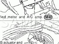Component Locations Diagram for 2004 Nissan 350Z  3.5 V6 GAS