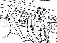 Instrument Panel Components and Harness Connector Location Diagram for 2004 Nissan Altima  2.5 L4 GAS