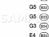 Body Harness Components Diagram for 2004 Nissan Altima  3.5 V6 GAS
