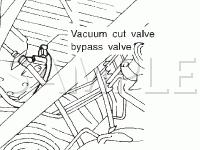 Evaporative Emission Components Diagram for 2004 Nissan Pathfinder  3.5 V6 GAS