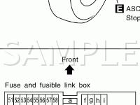 Automatic Speed Control Device Diagram for 2004 Nissan Pathfinder  3.5 V6 GAS