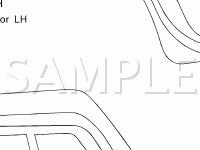 Rear Door Harness Diagram for 2004 Nissan Pathfinder  3.5 V6 GAS