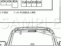 Rear Wiper And Washer System Diagram for 2004 Nissan Pathfinder Armada 5.6 V8 GAS