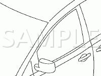 Location Of Antenna Diagram for 2004 Nissan Quest  3.5 V6 GAS