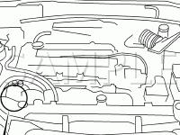 Engine Compartment Diagram for 2004 Nissan Sentra  1.8 L4 GAS