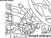 Rear Window Defogger Components Diagram for 2004 Nissan Sentra SE-R 2.5 L4 GAS