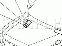 Underhood Component Location Diagram for 2005 Nissan Armada SE 5.6 V8 GAS