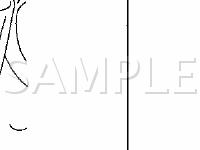 Power Window System Component Parts & Harness Connector Location Diagram for 2005 Nissan Maxima SL 3.5 V6 GAS