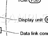 Component Parts & Harness Connector Location Diagram for 2005 Nissan Maxima SE 3.5 V6 GAS