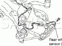ABS Components Diagram for 2005 Nissan Murano S 3.5 V6 GAS