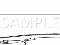 Wiper System Diagram for 2005 Nissan Pathfinder LE 4.0 V6 GAS