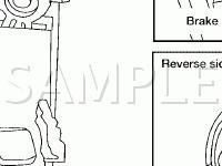 Shift Lock System Electrical Parts Diagram for 2005 Nissan Quest SE 3.5 V6 GAS