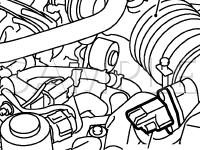 Engine Compartment Diagram for 2005 Nissan Sentra  1.8 L4 GAS