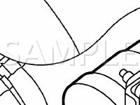 Engine Compartment Components Diagram for 2005 Nissan X-TRAIL SE 2.5 L4 GAS