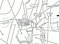 Underhood Component Location Diagram for 2006 Nissan Armada LE 5.6 V8 GAS